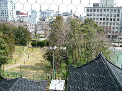 写真:10.天守閣建設予定地